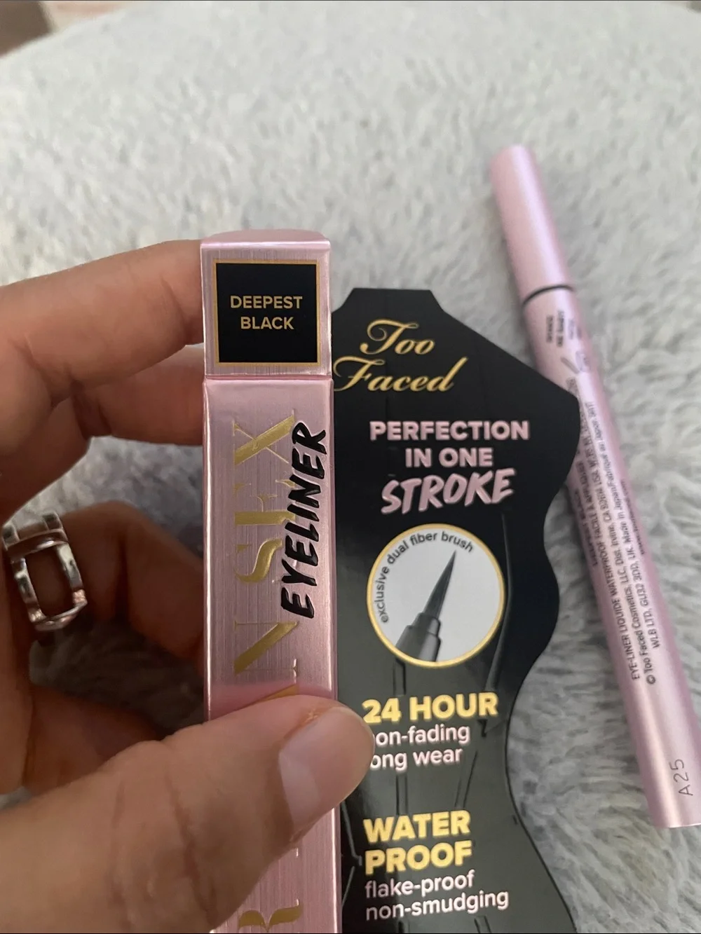 Too Faced Better Than Sex Waterproof Eyeliner — Pink